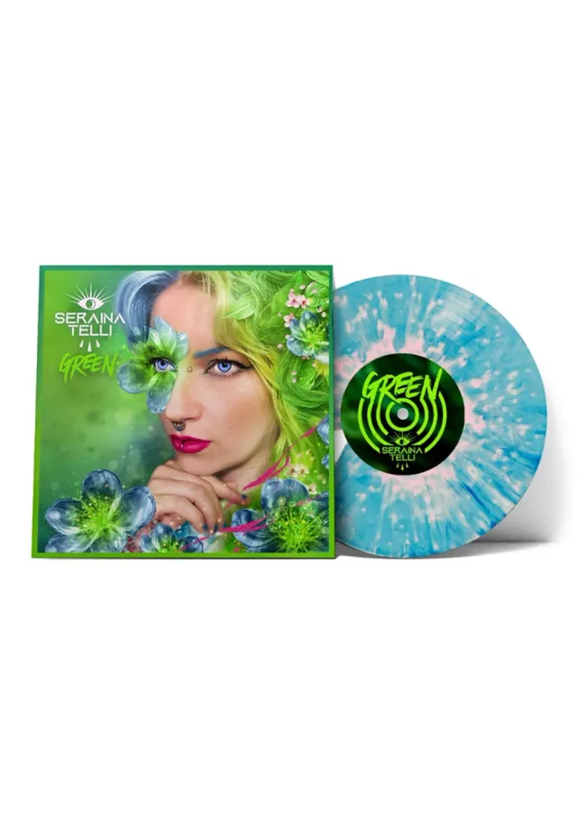 Impericon Green Vinyl Blau Pink marmoriert limitiert