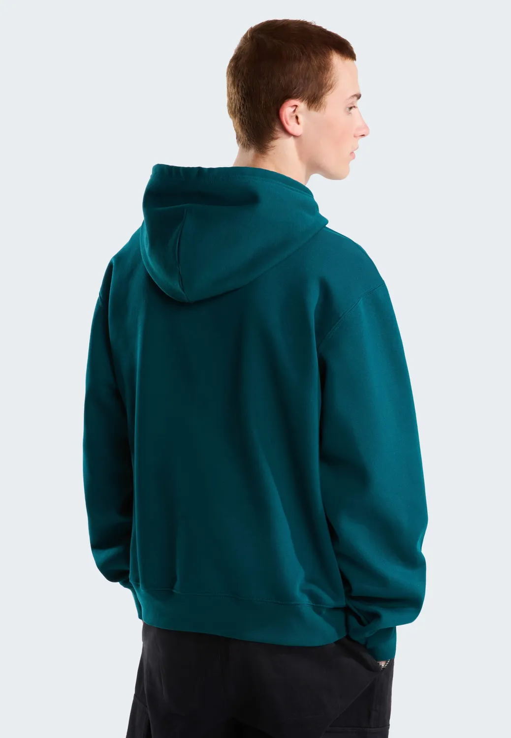 The North Face Simple Dome Relaxed Hoodie Pacific Teal Herren
