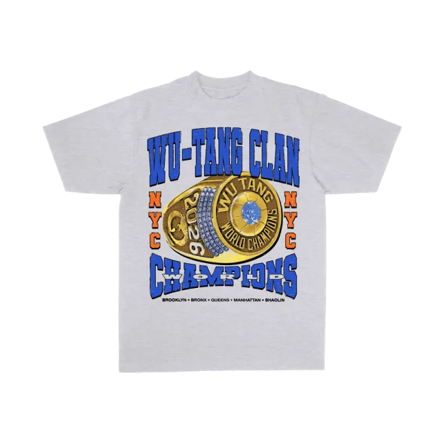 Wu-Tang Champions Forever Tee T-Shirt cropped 250 GSM