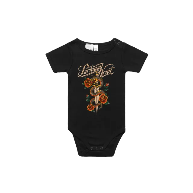 Parkway Drive Snake & Dagger Baby-Body schwarz