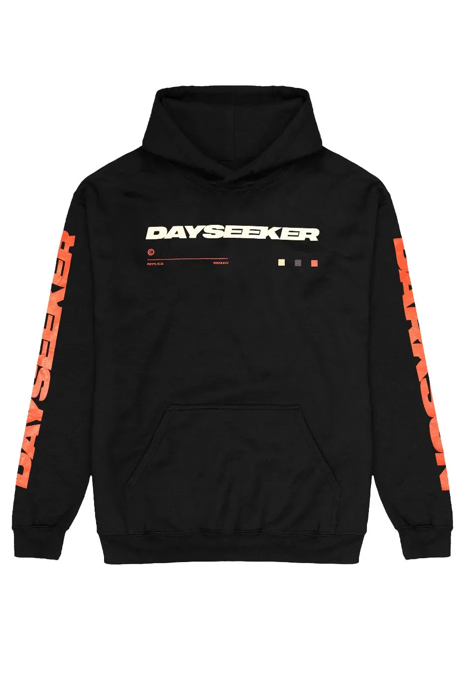 Impericon Replica Floral Hoodie schwarz Unisex