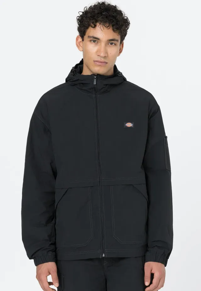 Impericon Jackson Black Windbreaker Jacke schwarz leicht