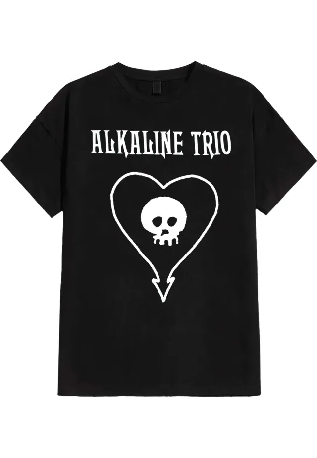 Impericon Classic Heartskull T-Shirt schwarz