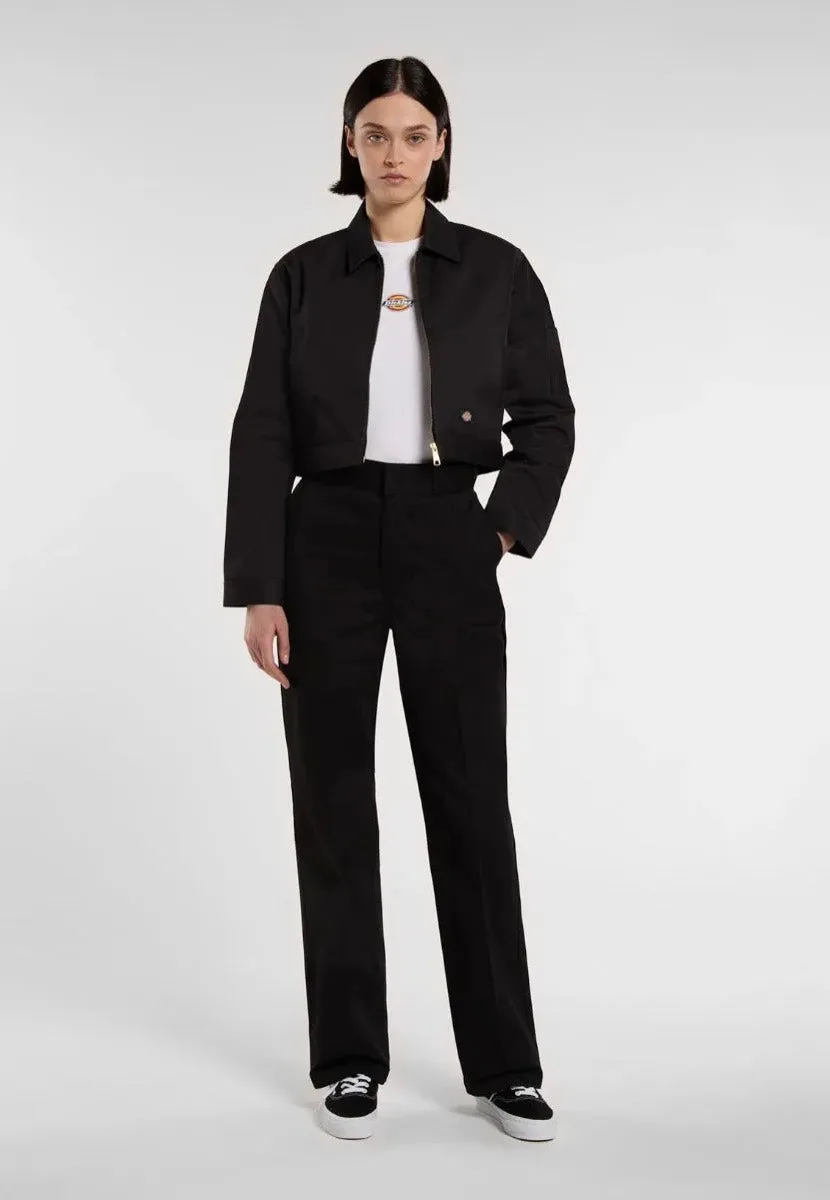 Impericon W Lined Eisenhower Crop Rec Black Jacke schwarz
