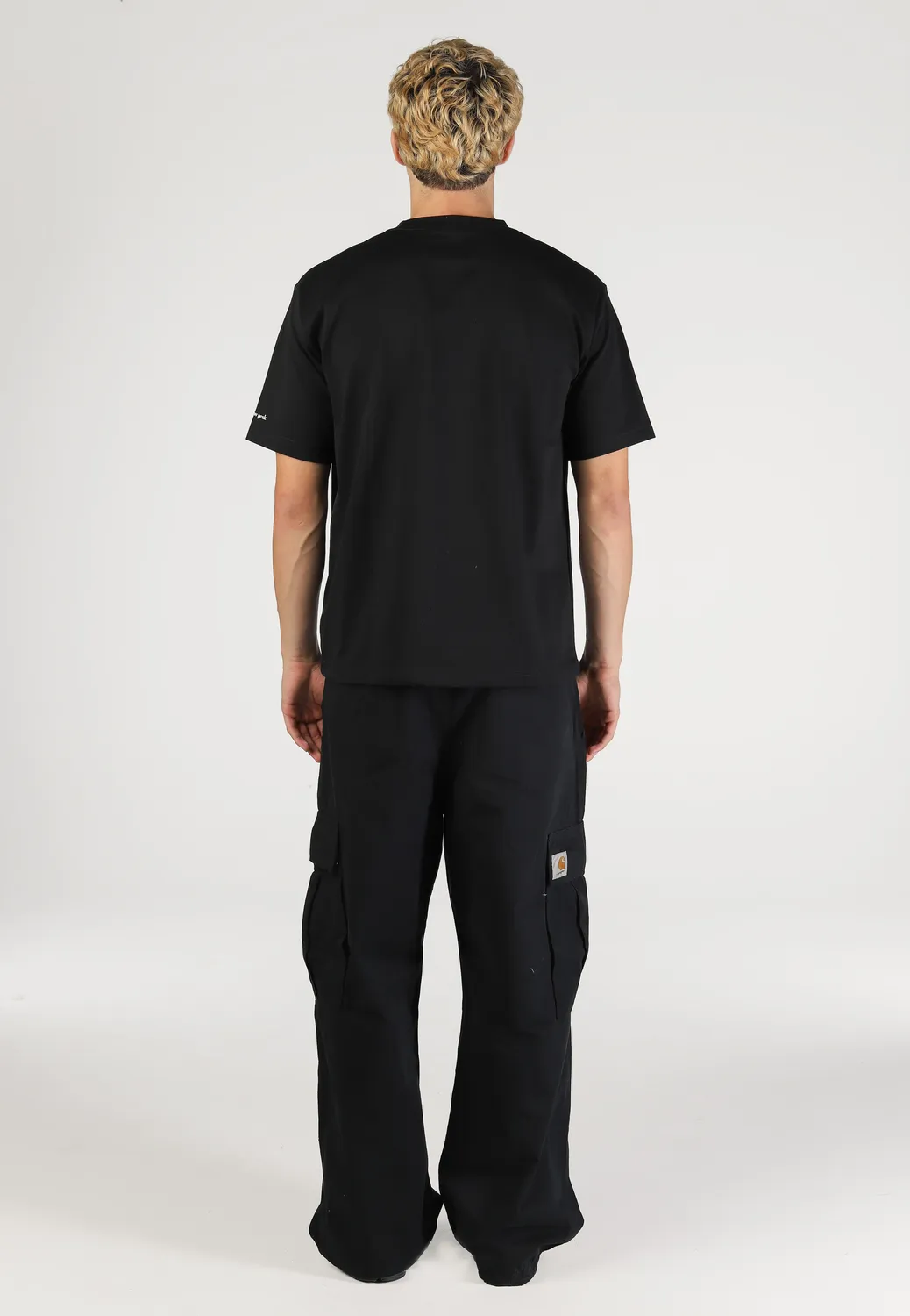 Impericon Osborn Cargo Garment Dyed Black Hose schwarz