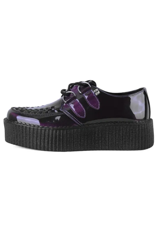 Impericon Viva High Purple Metallic Creepers lila vegan EU 41