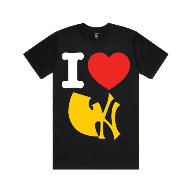 Wu-Tang I Heart Wu York T-Shirt Baumwolle Schwarz