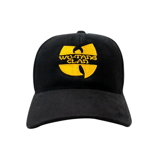 Wu-Tang Wu Gold Dad Hat Cap schwarz Baumwolle