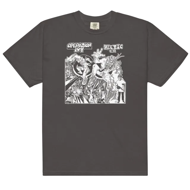 Operation Ivy Hectic T-Shirt Dunkelgrau Baumwolle EP-Print