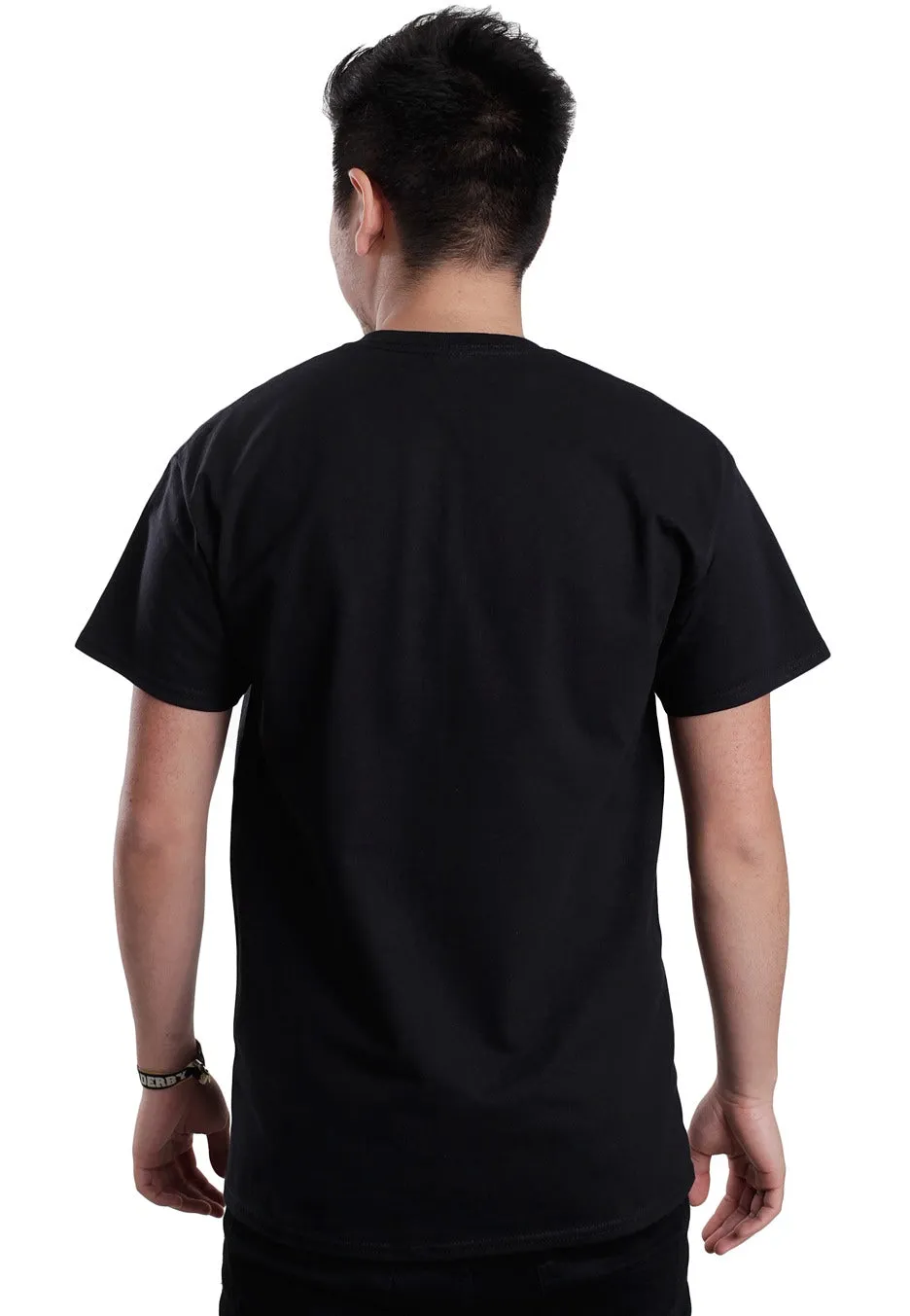 Impericon Floral T-Shirt Schwarz