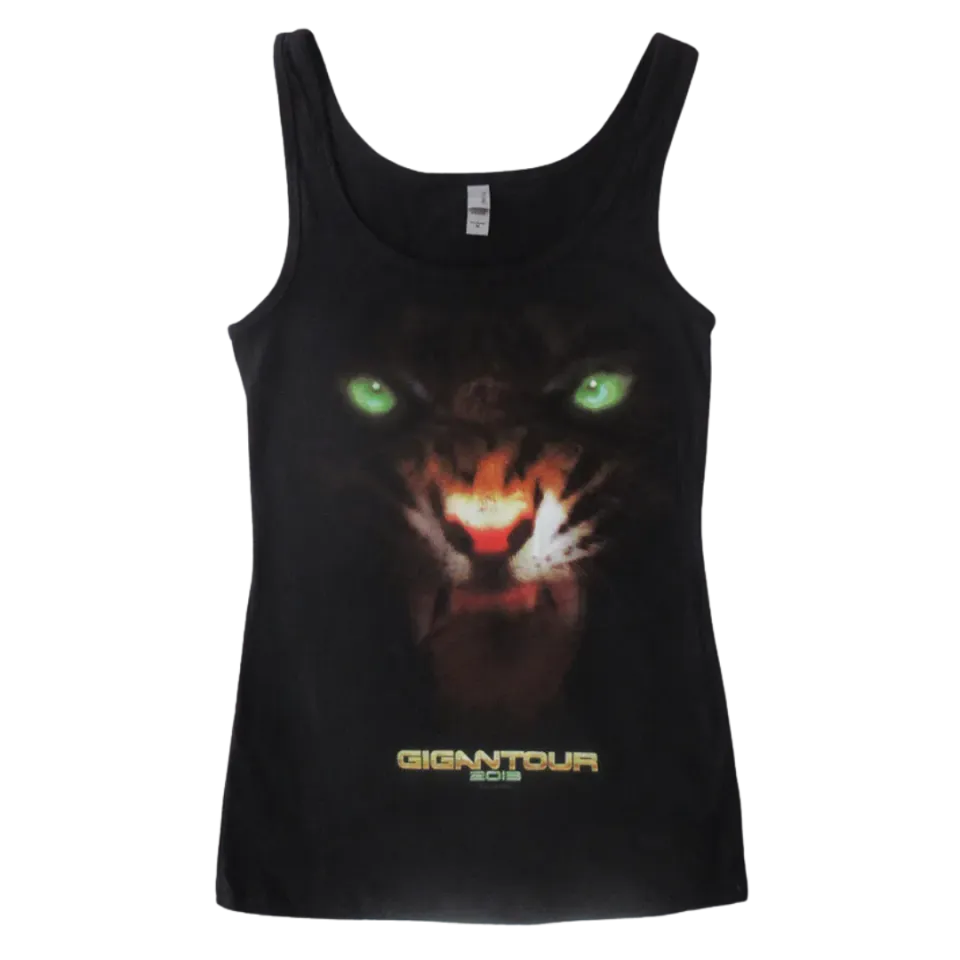 Megadeth Gigantour 2013 Damen Tank Top schwarz Baumwolle