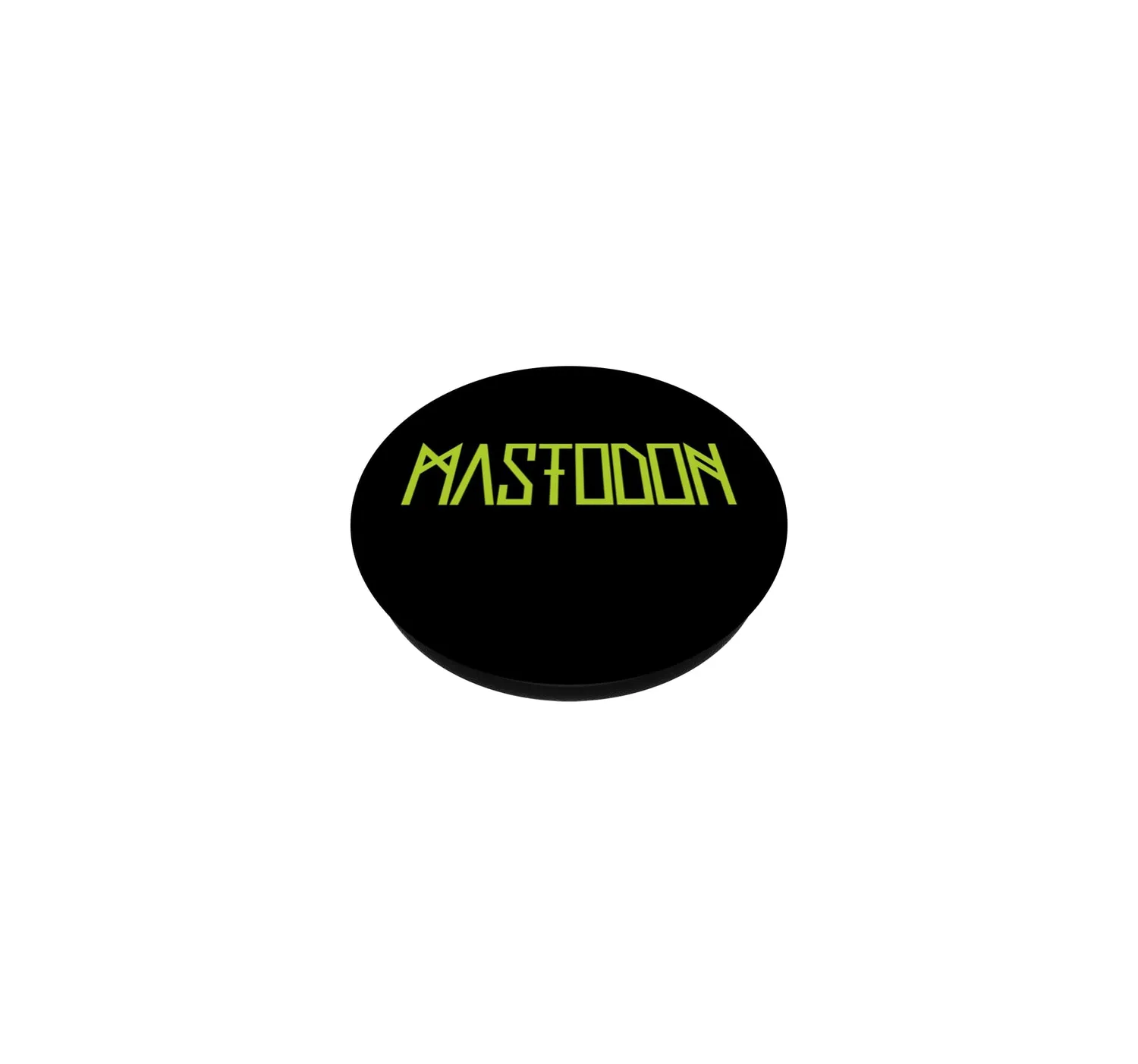 Mastodon Neon Green Logo PopGrip klebend offiziell