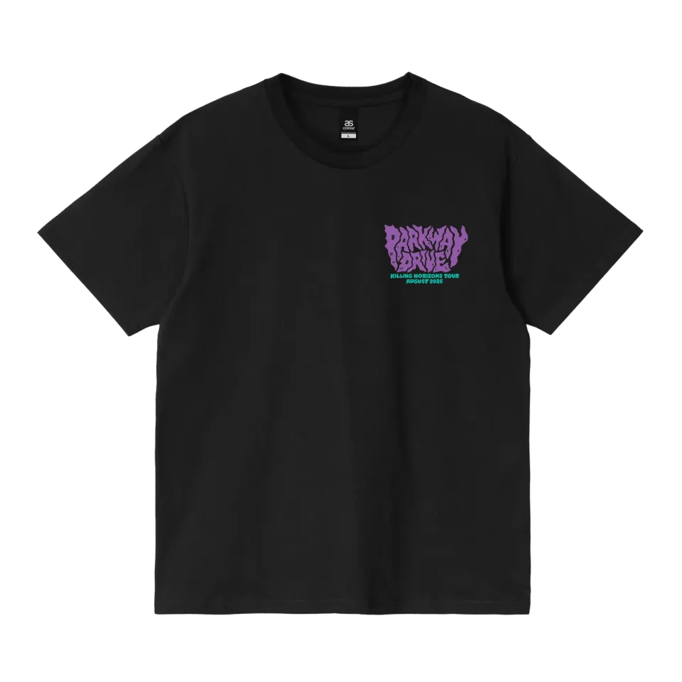 Parkway Drive Killing Horizons Octopus Perth T-Shirt schwarz Baumwolle