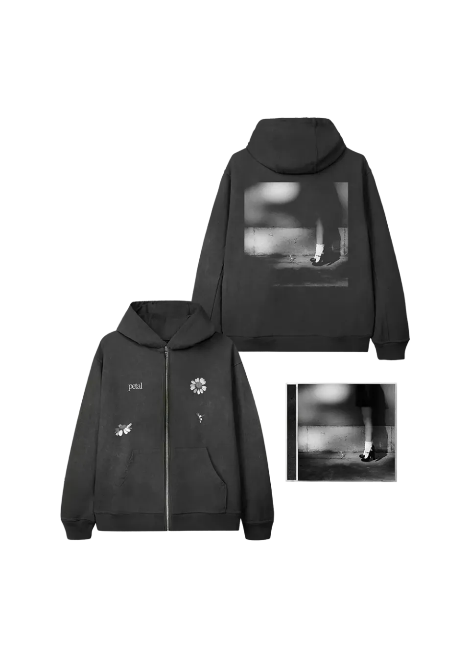 Ariana Grande Petal CD + Zip Hoodie Fan Pack Lenticular Cover