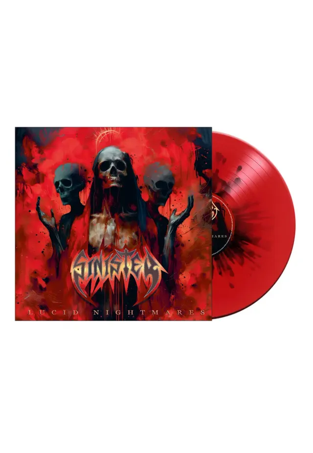 Impericon Lucid Nightmares Ltd. Red Black Splatter Vinyl limitiert