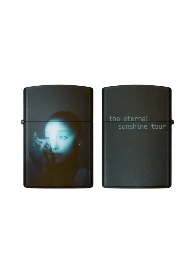 Ariana Grande Eternal Sunshine Tour Feuerzeug Schwarz Hochglanz Zippo