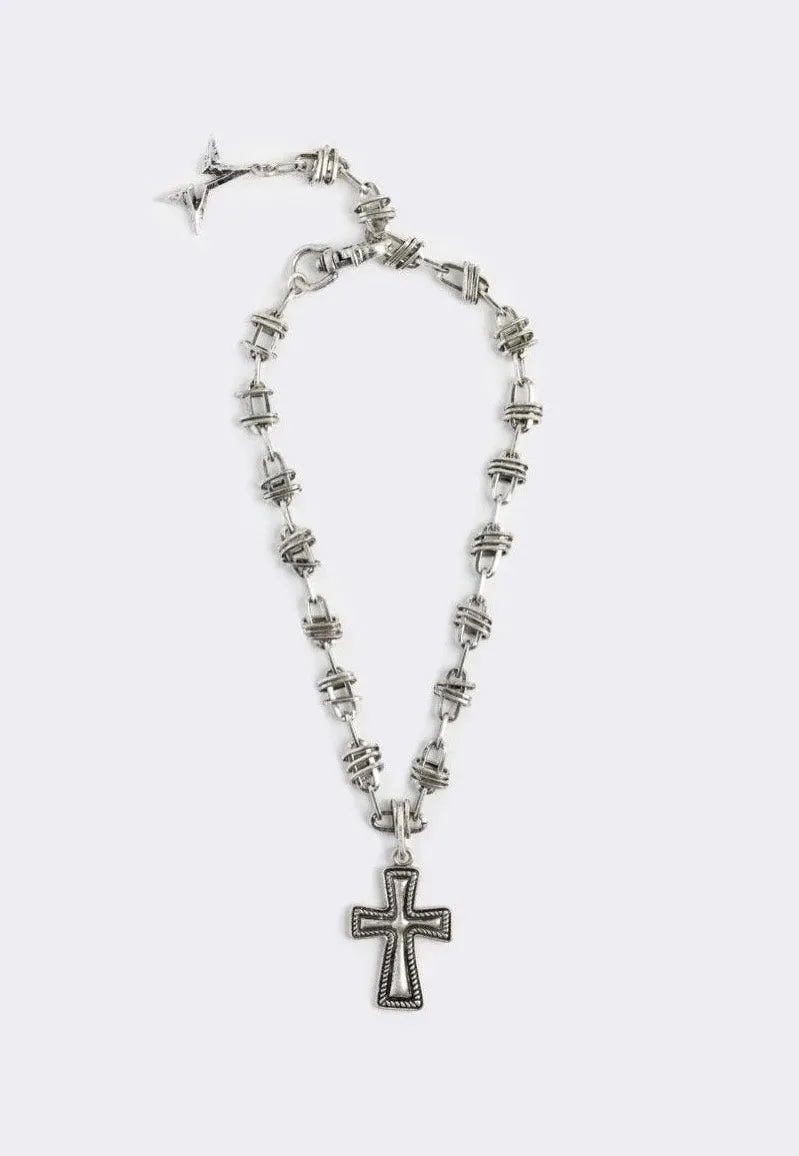Impericon Requiem Layered Silver Kette Gothic