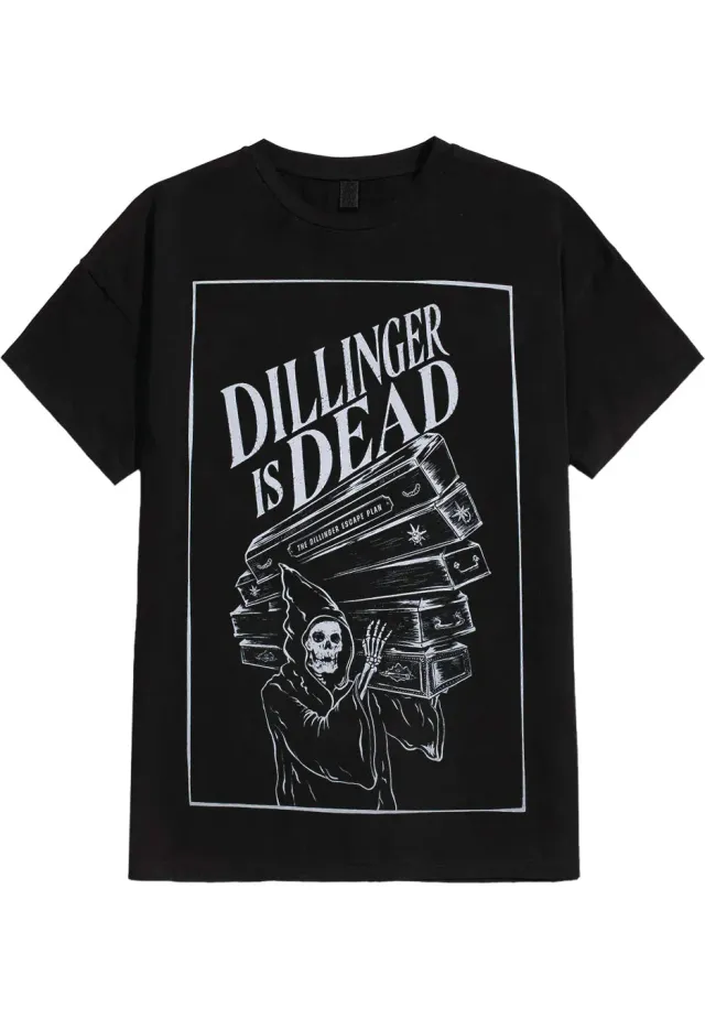 Impericon Dillinger Is Dead T-Shirt schwarz Unisex
