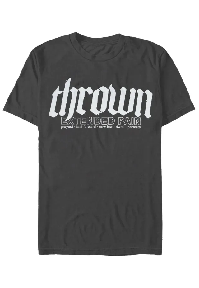 Impericon Extended Pain Charcoal T-Shirt grau Jersey
