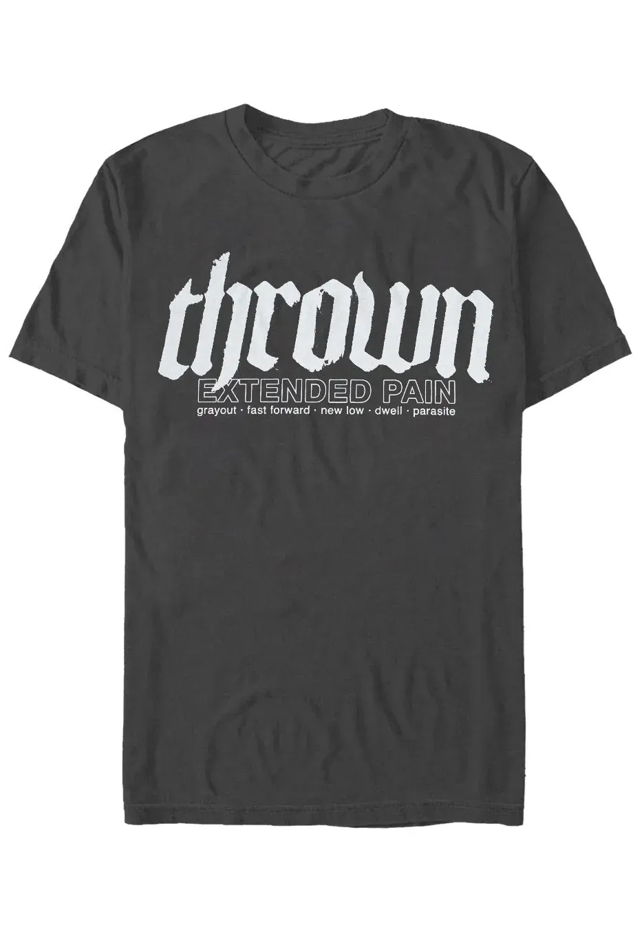 Impericon Extended Pain Charcoal T-Shirt grau Jersey