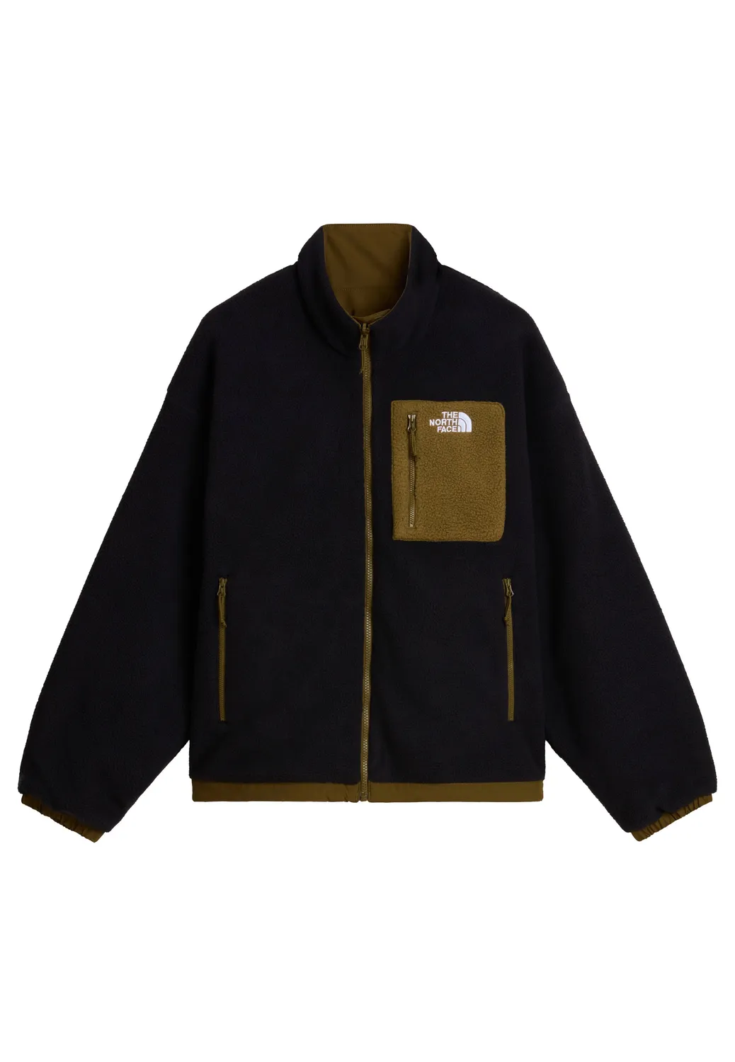 Impericon Yumiori Reversible Caraway Seed Black Fleece-Jacke