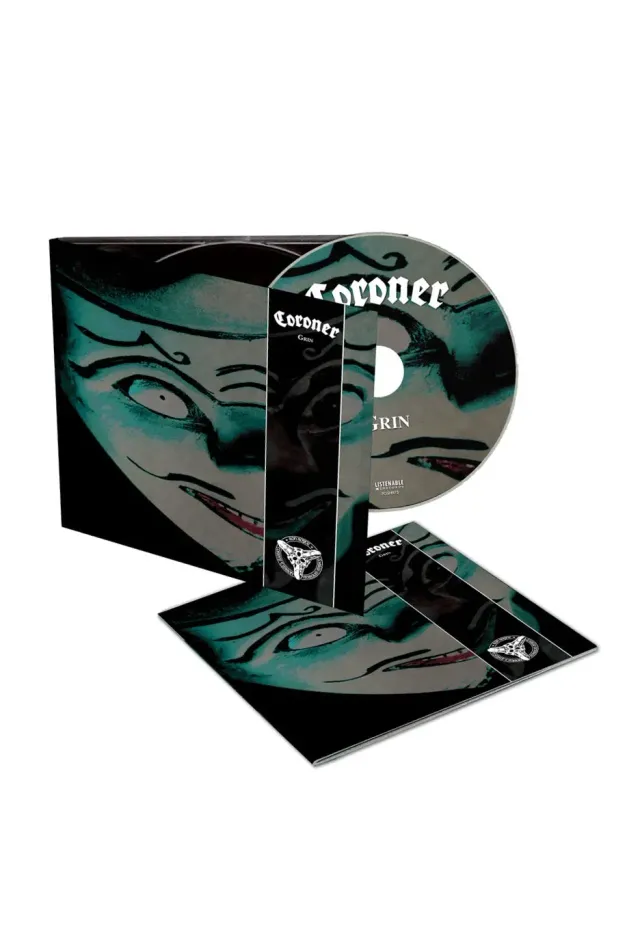 Coroner Grin Digipak CD Thrash Metal