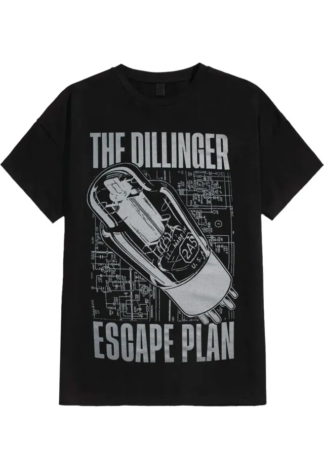 Tube T-Shirt schwarz Jersey S bis 3XL Unisex