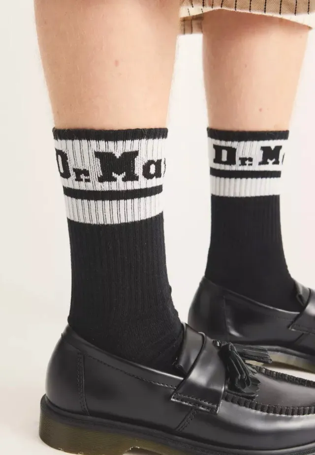 Impericon Athletic Logo Black/White Socken Schwarz