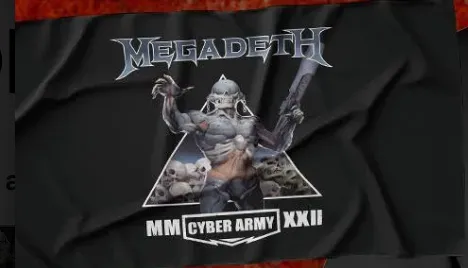 Megadeth 2022 Flag Membership Kit Fankit