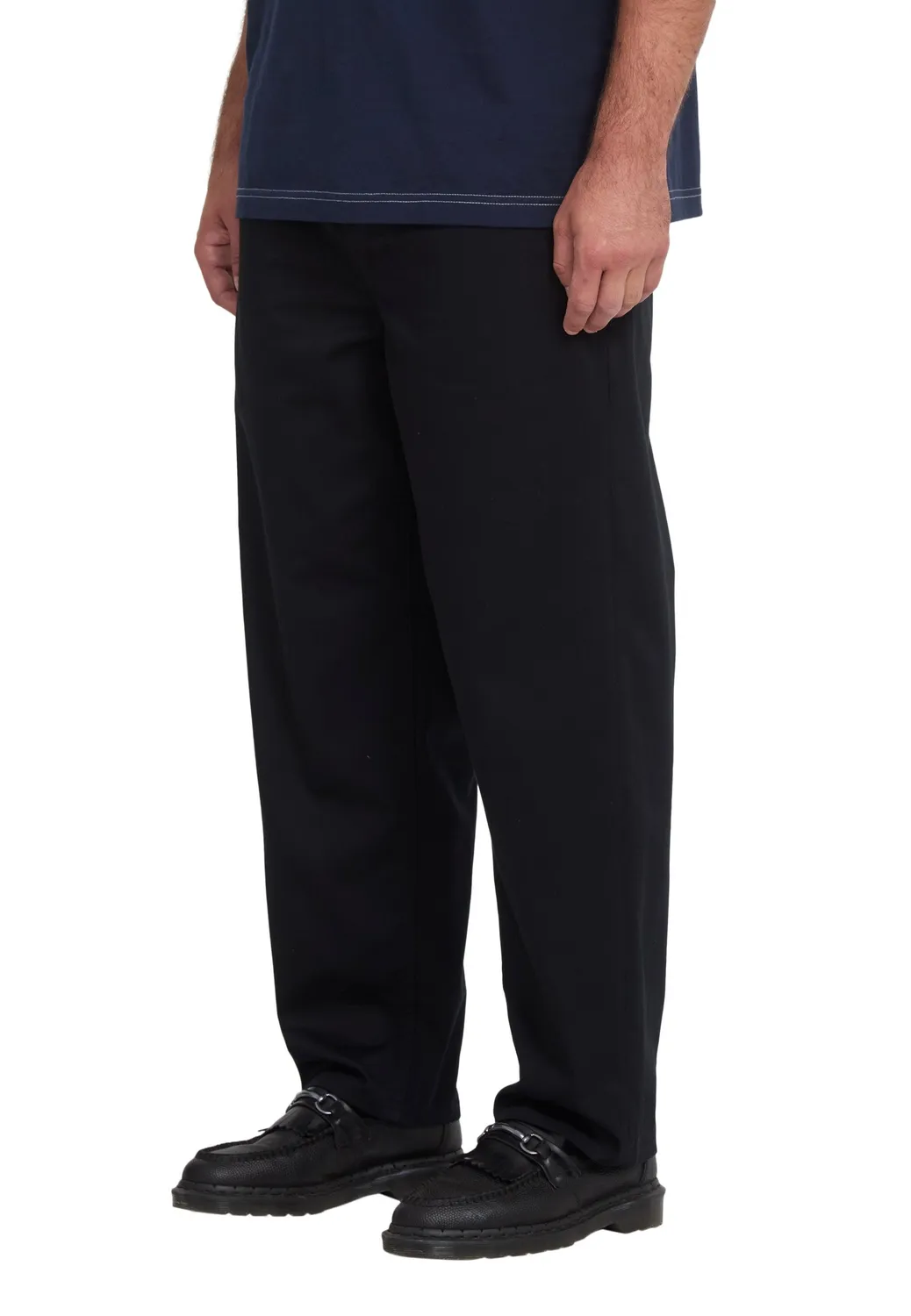 Impericon Freazy Loose Ew Twill Hose Schwarz Tapered Fit