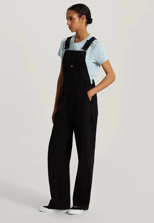 Impericon Chore Denim Overall Black Rinse Hose schwarz