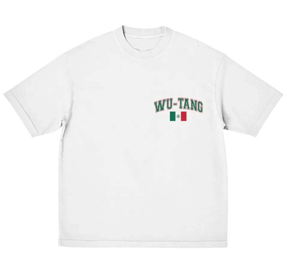 Wu-Tang Mexico Global Pride Tee T-Shirt Grün Rot