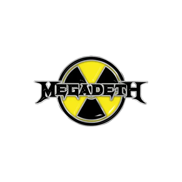 Megadeth Nuclear Symbol Emaille-Pin 2020 Sammler