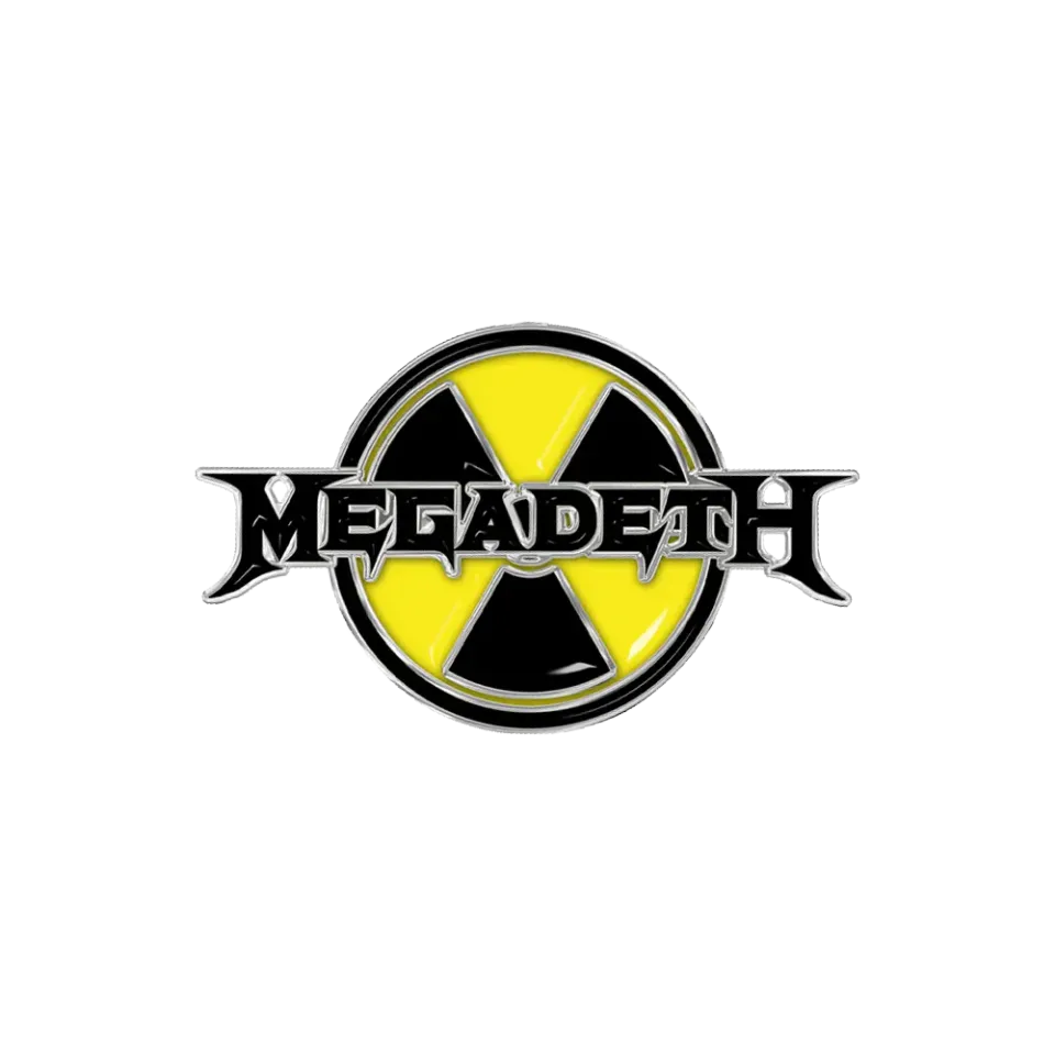 Megadeth Nuclear Symbol Emaille-Pin 2020 Sammler