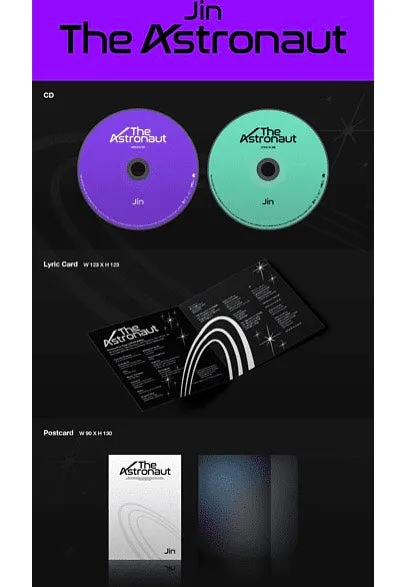 Jin The Astronaut Version 1 Maxi-CD mit Photobook