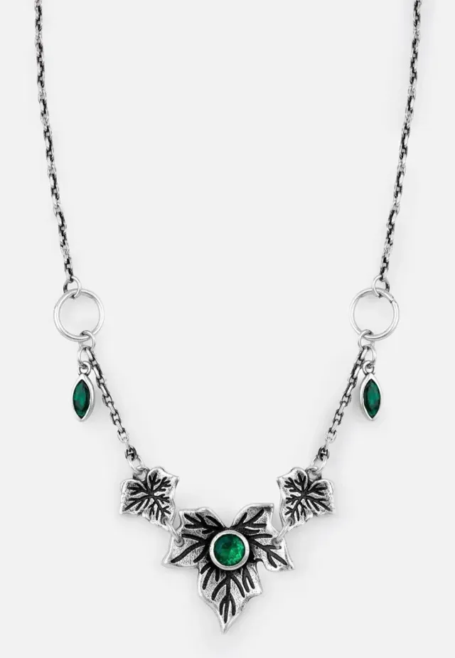 Impericon Poisoned Ivy Kette Silver Gothic Metall