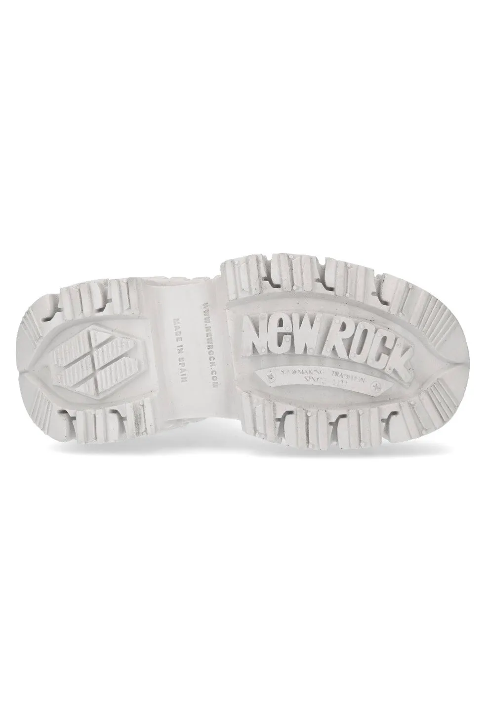 Impericon M Tankmili 083C V6 White Boots weiss vegan