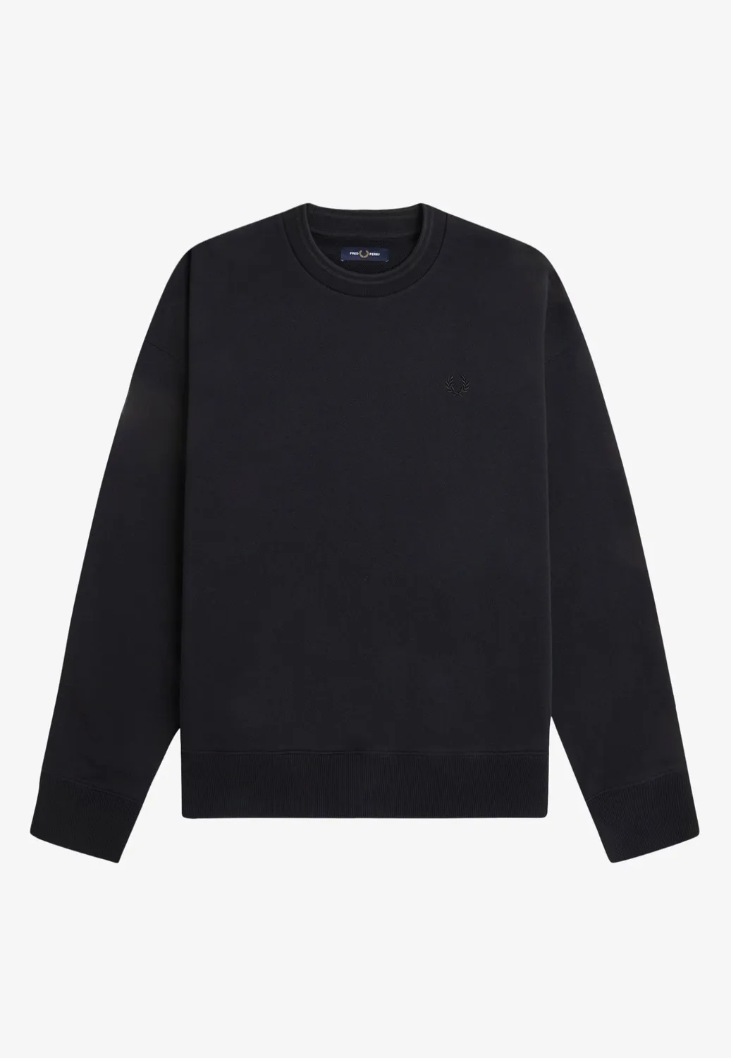 Impericon Oversized Tipped Black Sweater schwarz