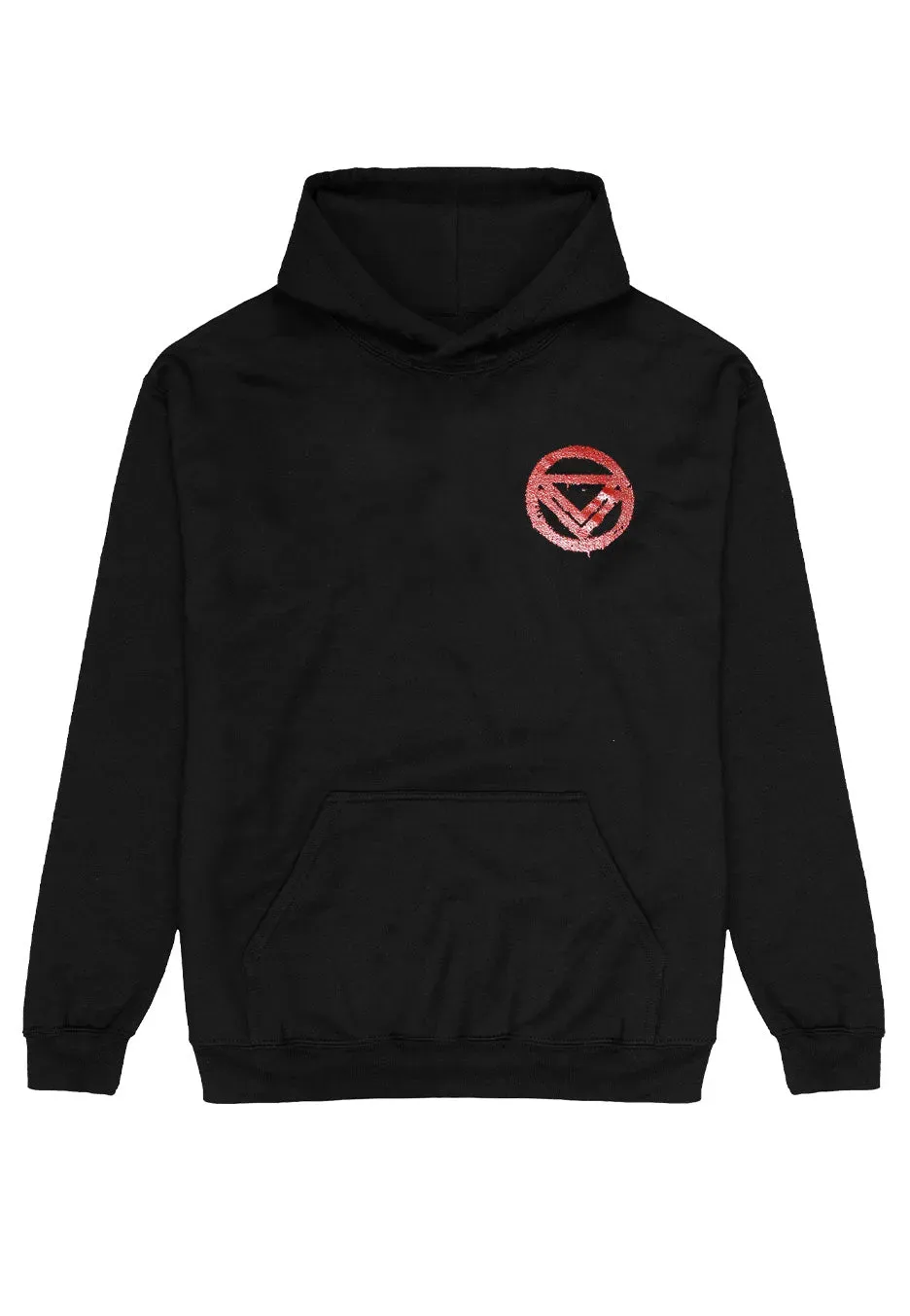 Swinging Hoodie schwarz Unisex Metalcore