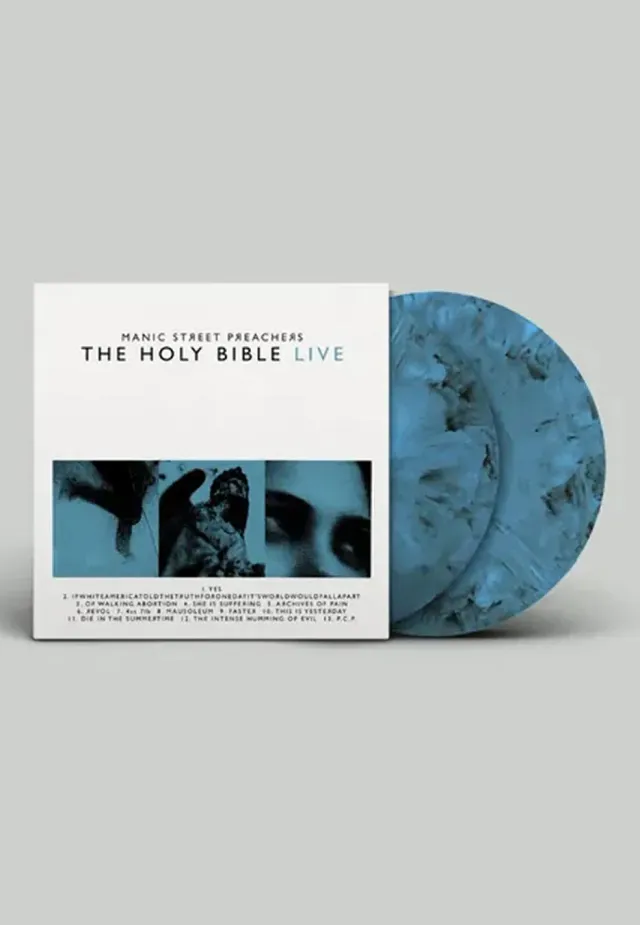 Impericon The Holy Bible Live 2 Vinyl blau schwarz
