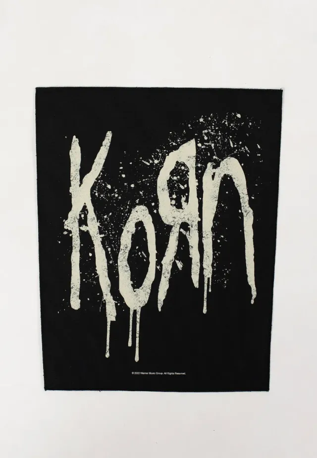 Impericon Splatter Logo Backpatch schwarz