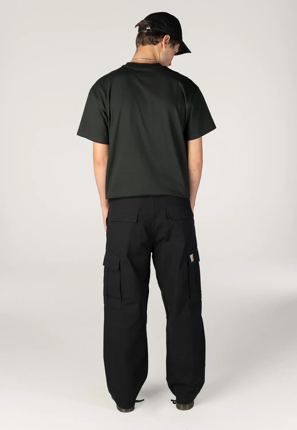 OG Cargo Stone Washed Black Hose Herren Cotton