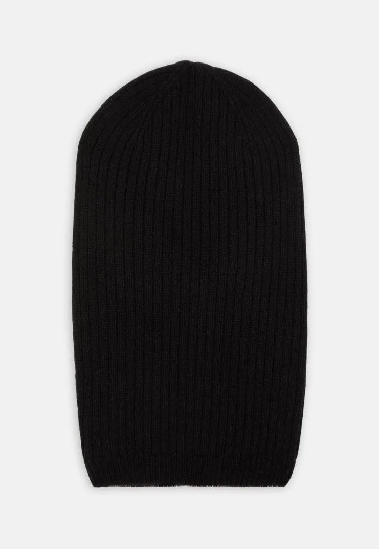 Dickies Rib Black Sturmhaube Schwarz Onesize Strick