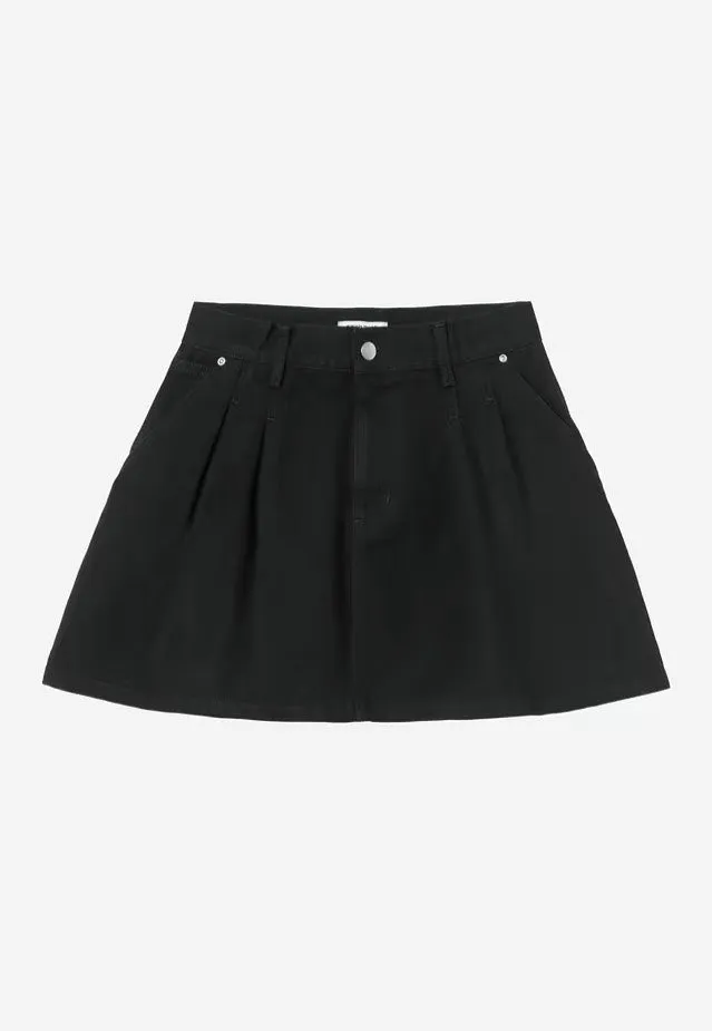 Impericon Billie Single Knee Rock Stone Washed schwarz Canvas