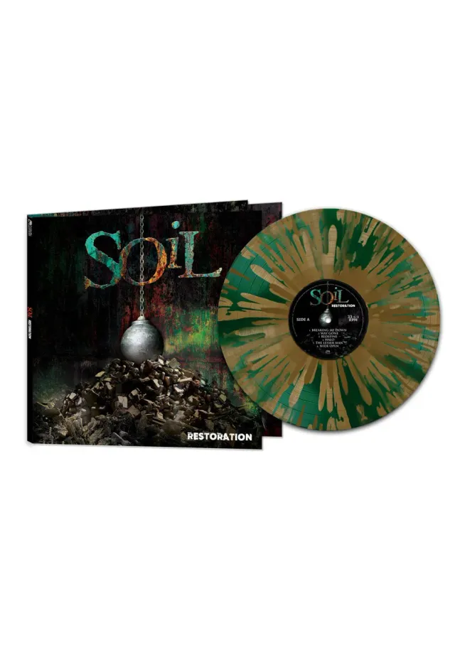 Impericon Restoration Green Gold Splatter Vinyl limitiert