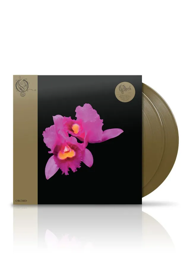 Opeth Orchid Ltd. Gold Colored 2 Vinyl Melodic Metal