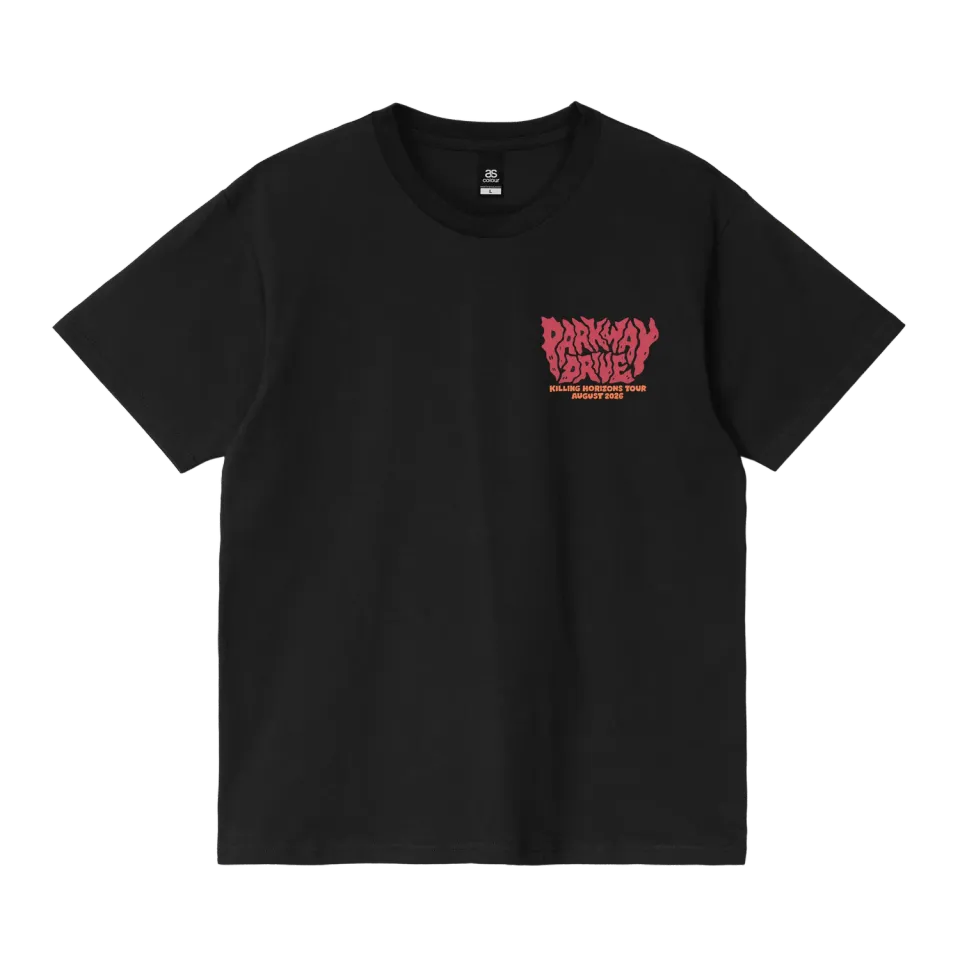 Parkway Drive Killing Horizons Octopus Brisbane T-Shirt schwarz Baumwolle