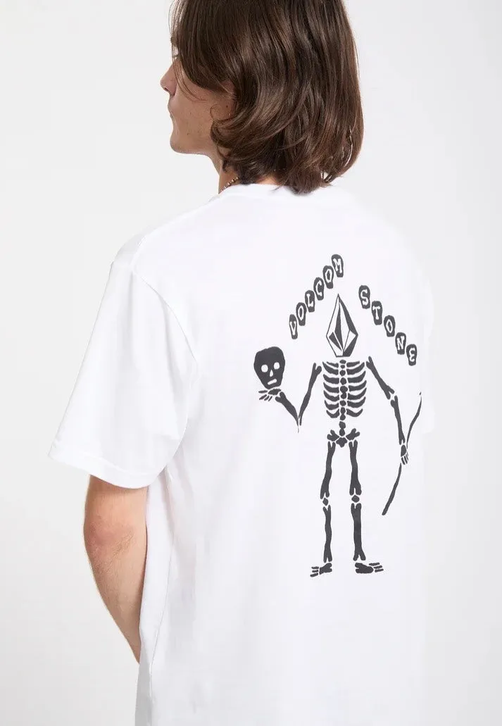 Impericon Felix Skull White T-Shirt M Jersey