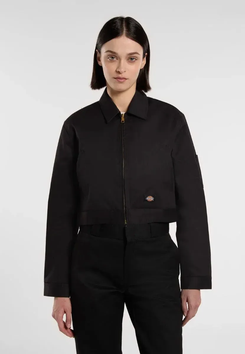 Impericon W Lined Eisenhower Crop Rec Black Jacke schwarz