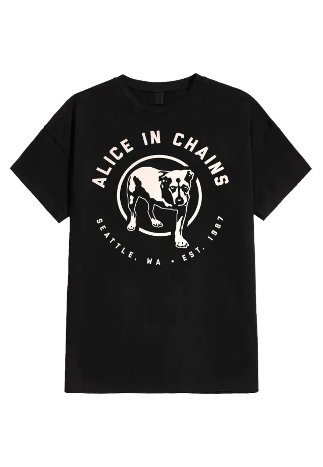 Impericon Lone Mutt T-Shirt Grunge schwarz